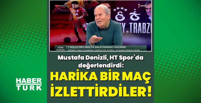 Mustafa Denizli: Harika bir maç seyrettirdiler – Trabzonspor Haberleri